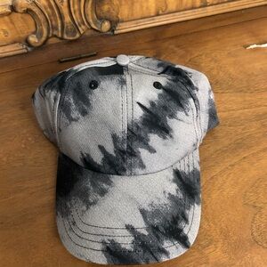 Kids Carters Gray and Black Tie-Dye Cap